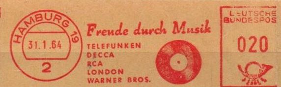 Hamburg-Telefunken-1964-Schallplatte