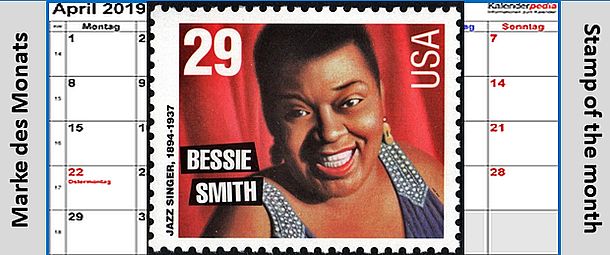 Briefmarke Bessie Smith